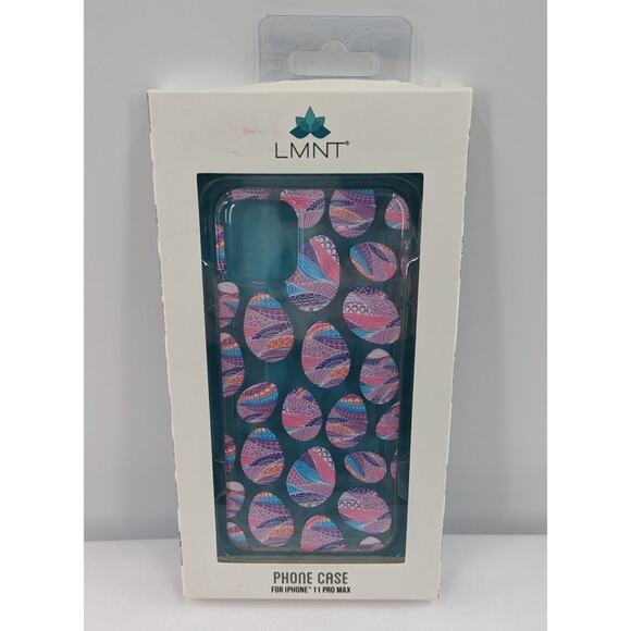 iPhone 12 Mini / 11 Pro Max Case Pink Blue Gradient Protective Cell Phone Cover - Picture 1 of 3